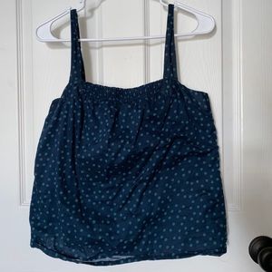 American Eagle polka dot tank top